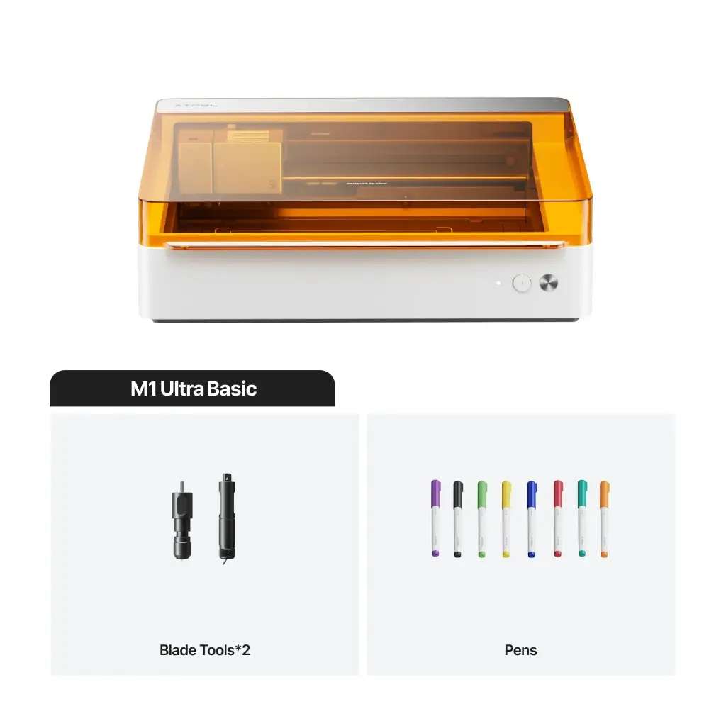 xTool M1 Ultra 20W - 4合1多功能手工鐳射雕刻機