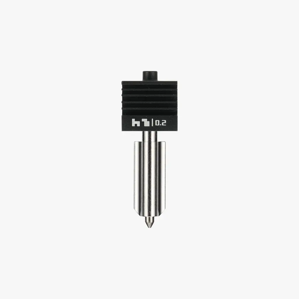 [Suitable for H2 series] Bambu Lab, hardened steel/stainless steel hot end nozzle (0.2 mm stainless steel hot end)