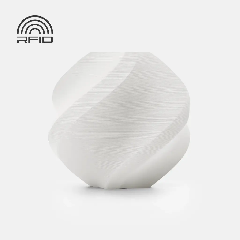 Bambu Lab 拓竹 - PLA Matte 霧面3D打印物料 - 1kg  (霧面象牙白)