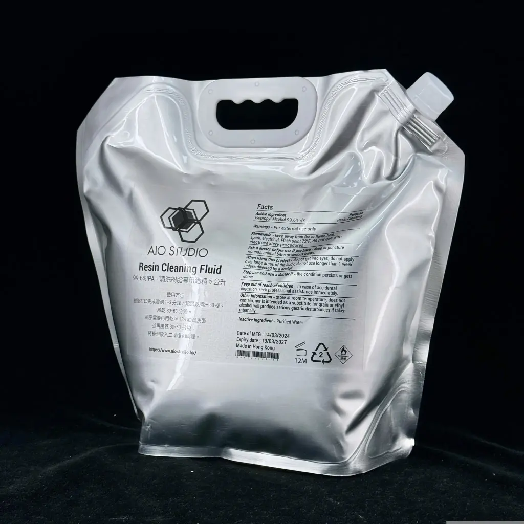 99.6% IPA - 清洗樹脂專用酒精 5公升