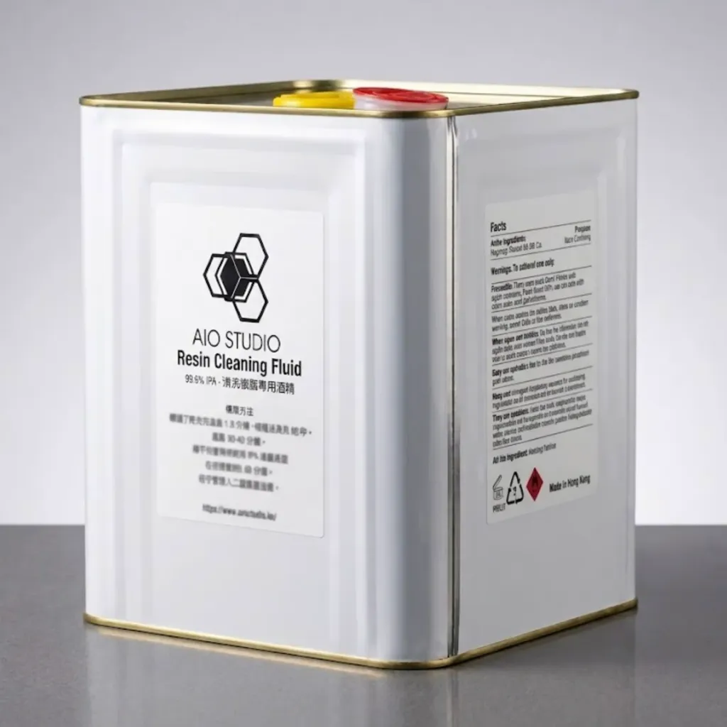 [3-pack] 99.6% IPA - Alcohol for Cleaning Resin 5 Litres