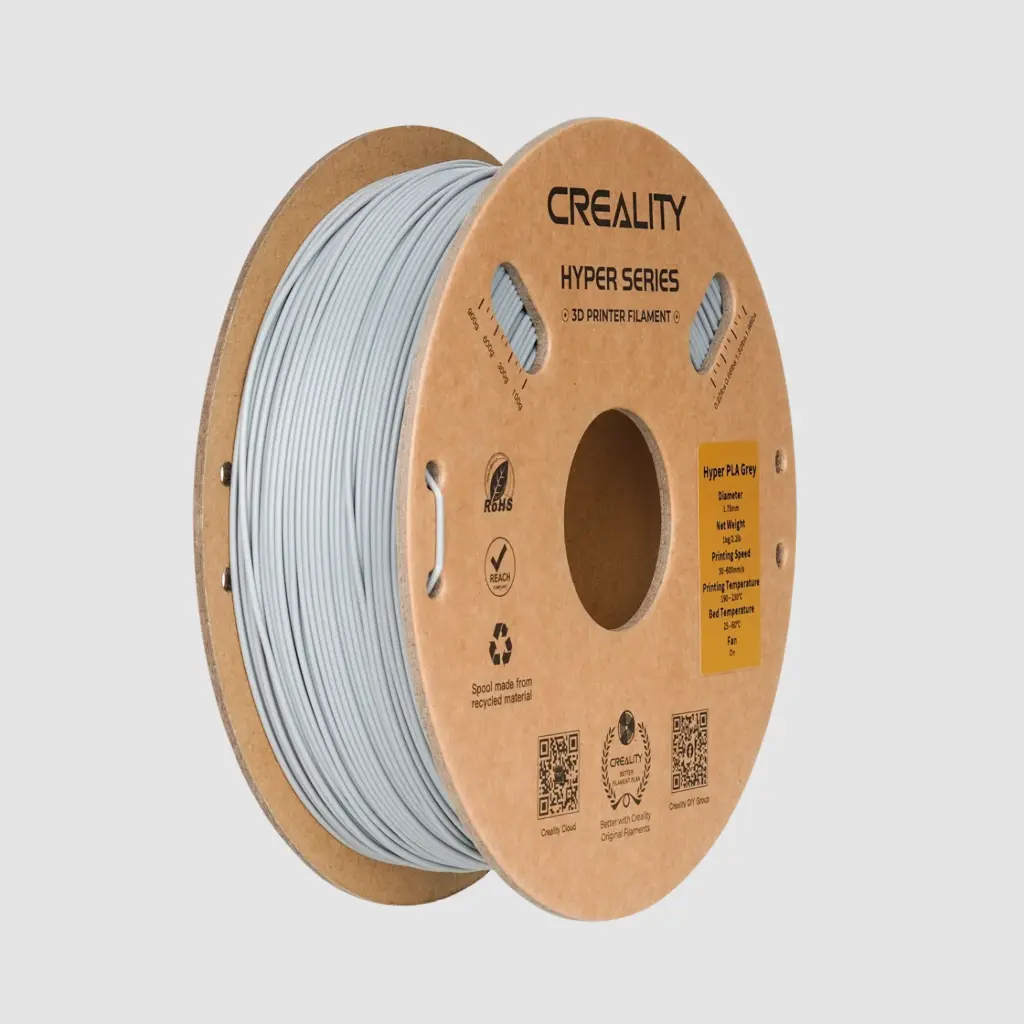 Creality 3D Hyper 高速 PLA - 1KG (灰色)