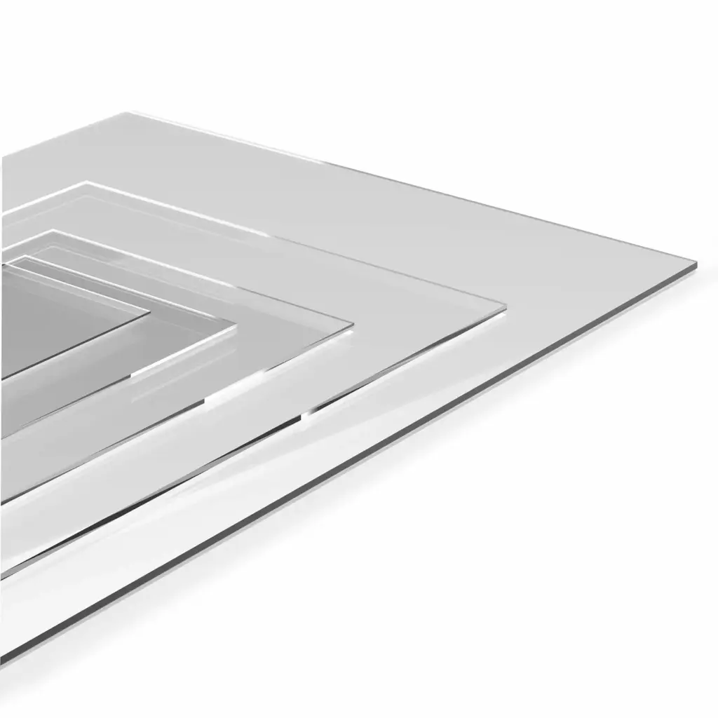 [Transparent] Acrylic Sheet - 450x300mm (4-pcs) (2mm)