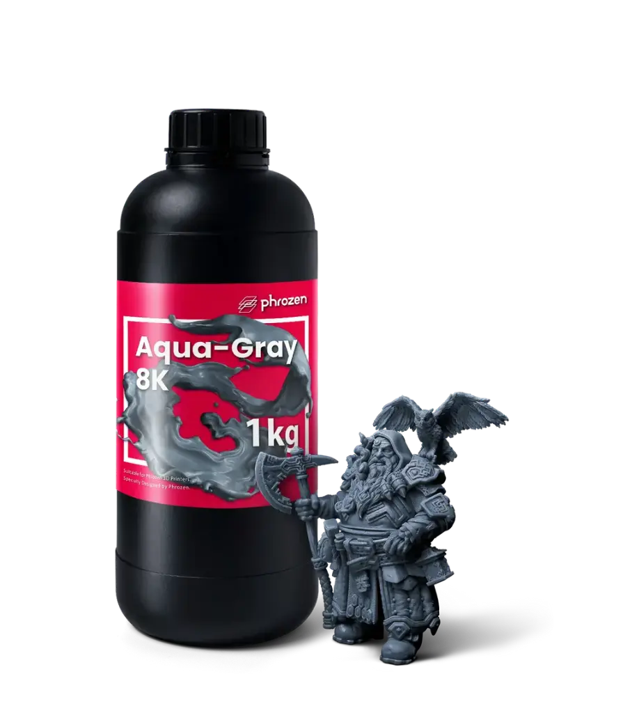 Phrozen High-Resolution Aqua 8K Resin - Gray - 1kg