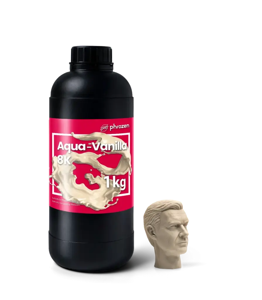 Phrozen High-Resolution Aqua 8K Resin- Vanilla - 1kg