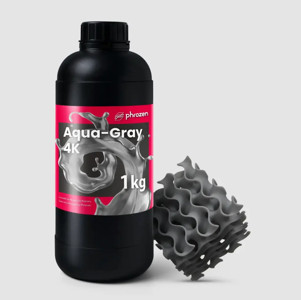 Phrozen 湖水灰色4K模型樹脂 - 1000g裝