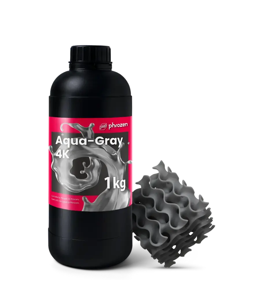 Phrozen High-Resolution Aqua 4K Resin - Gray - 1kg