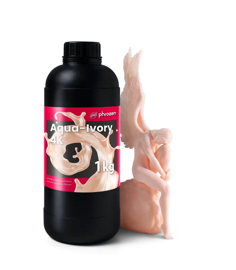 Phrozen High-Resolution Aqua 4K Resin - Ivory - 1kg