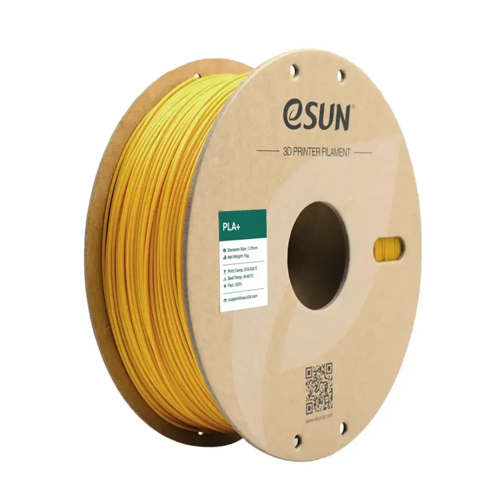 eSUN PLA+ 1.75mm 3D Filament 1kg (Yellow)