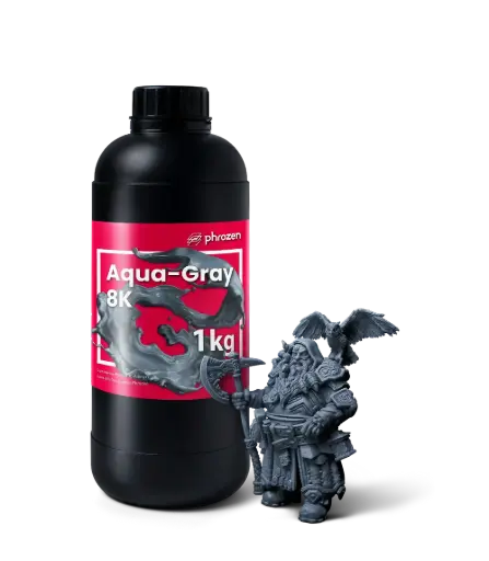 Phrozen High-Resolution Aqua 8K Resin - Gray - 1kg