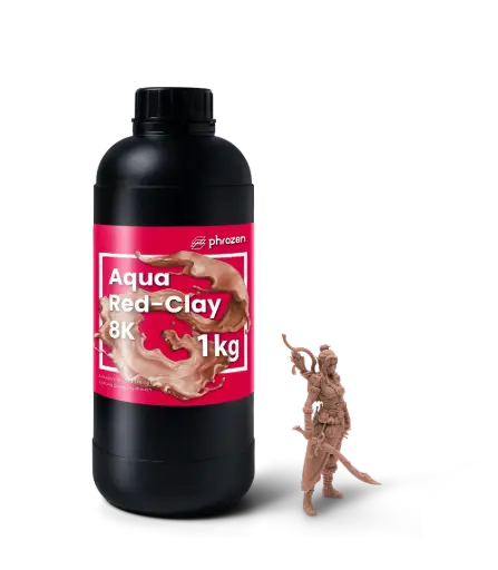 Phrozen High-Resolution Aqua 8K Resin - Red Clay - 1kg